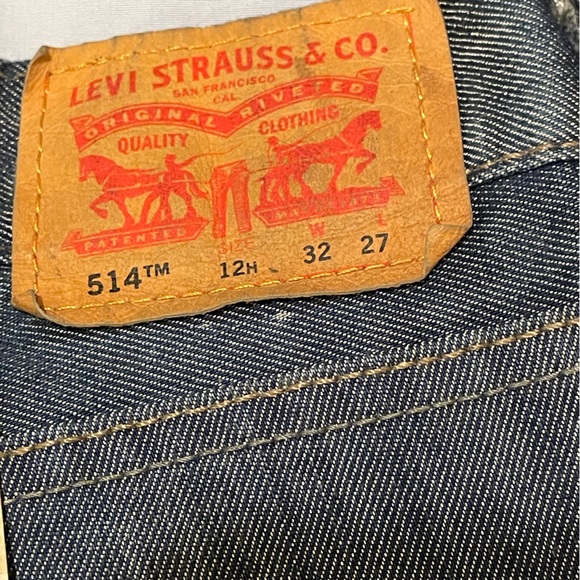 NWT Men’s/Boy’s Levi’s 514 Style Jeans 32Wx27L (boy’s size 12H) - Picture 7 of 8